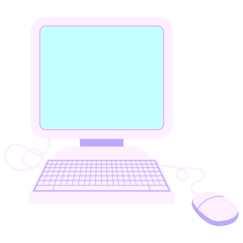 computador rato e teclado clipart png