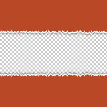 Torn paper effect background with space vector