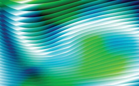 glowing holographic gradient background with smooth glass textures and flowing ribbed shapes, perfect for creative modern web, print, and digital artworks vector