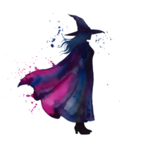 un real prenda un fluido túnica con intrincado diseños y joya adornos en sombras de Violeta y ciruela en transparente antecedentes png