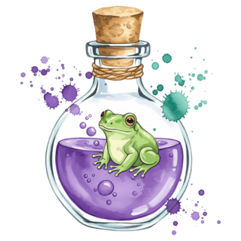 A raven perched on a branch with white bokeh effect against a plain colored space in a digital painting on transparent background png