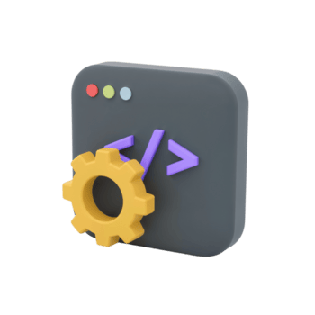 abstrakt representation av programvara utveckling bearbeta och konfiguration förvaltning i kodning png