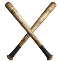 clásico cruzado béisbol murciélagos png