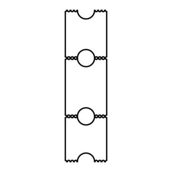 Ticket icon. Outline illustration of ticket icon for web and app. vector