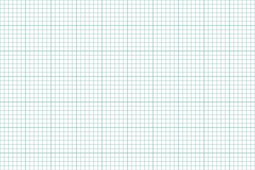 Seamless square graph paper background vector