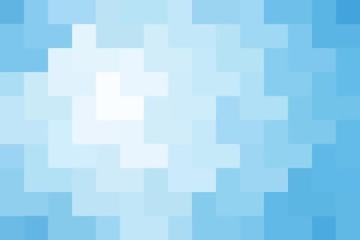 Geometric mosaic blue background. Gradient blue pattern for backdrop design. vector