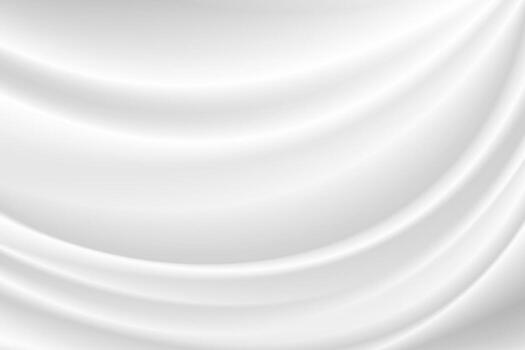cloth fabric wave abstract texture. white background vector