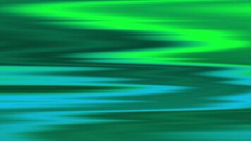 abstract groen en blauw golven, glad helling achtergrond met vloeiende lijnen video
