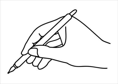 Artistic single line hand drawn illustration featuring continuous flowing script and elegant lettering in multiple color palettes vector