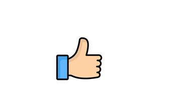 apreciación icono animado. animado icono relacionado a motivación. adecuado para usuario interfaz, proporcionar visual realimentación y más. alfa canal, transparente antecedentes video