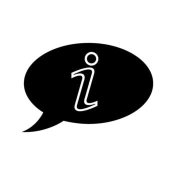 Comprehensive Information and Help Icon, for User Support and Guides vector