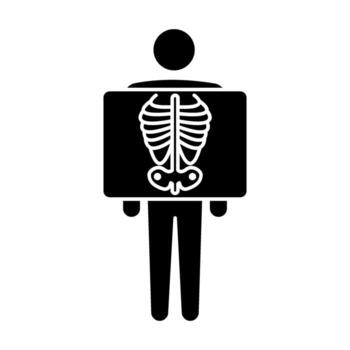 X-ray icon suitable for info graphics, websites and print media and interfaces vector