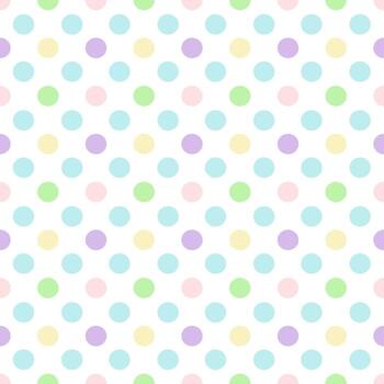 sin costura modelo con vistoso puntos vector