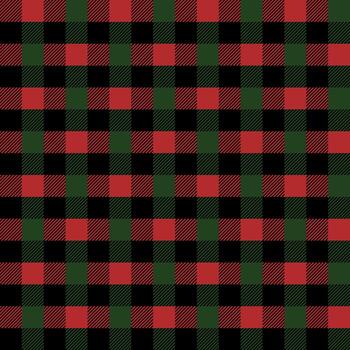 sin costura modelo con rojo verde y negro cuadrado vector