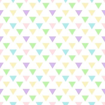 sin costura modelo con vistoso triangulos vector