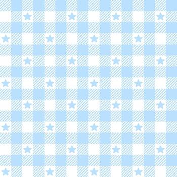 sin costura modelo con azul cuadrado y estrella en blanco antecedentes vector