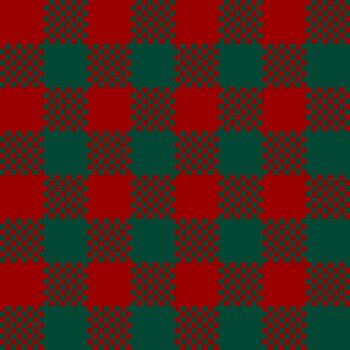 sin costura modelo con rojo y verde cuadrado vector