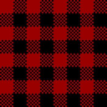 sin costura modelo con rojo y cuadrado vector