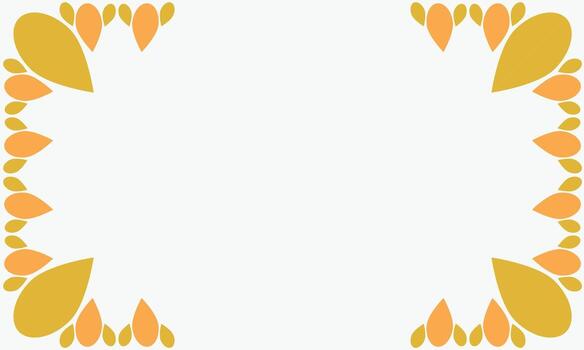 resumen botánico marco modelo vector