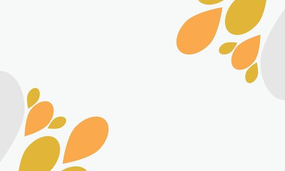 Abstract Botanical Corner Background vector