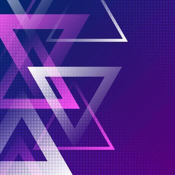 azul púrpura resumen antecedentes superposición capa en oscuro espacio con rosado blanco triangulos efecto decoración. moderno gráfico diseño elemento separar estilo concepto para web, arte, volantes, tarjeta, o folleto cubrir vector