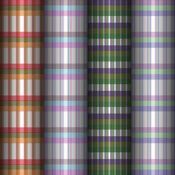 rústico textil cheque impresión vector