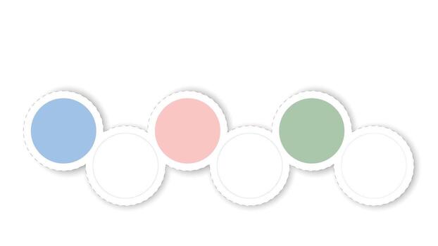 negocio infografia incluir pasos a resolver problema, implementar proyecto o desarrollar compañía. paso a paso círculos con Copiar espacio transición desde uno tarea a otro. gráficos vector