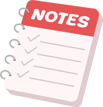 un bloc es Listo a capturar ideas, con líneas y marcas de verificación para organización y tarea gestión. png