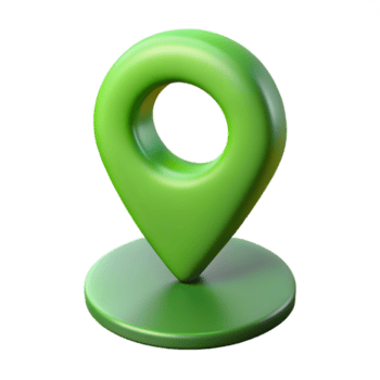 suave verde 3d localização PIN ícone - amigo do usuário navegação e Lugar, colocar marcador png