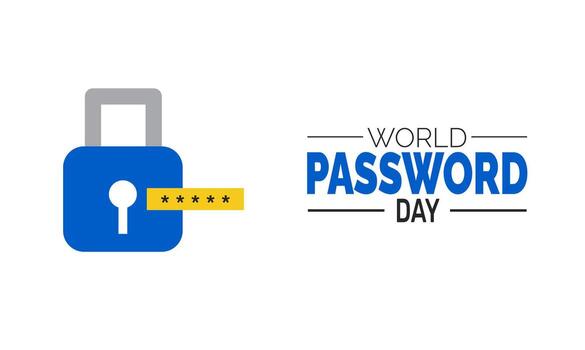 mundo contraseña día aprender cómo a crear fuerte contraseñas y mantener tu cuentas seguro desde en línea amenazas y hackers vector