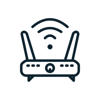 iot inkörsport ikon i linje stil. perfekt för appar, webbplatser, ui ux, presentationer, eller infografik. redigerbar illustration fil med rena design och modern design. transparent bakgrund. png