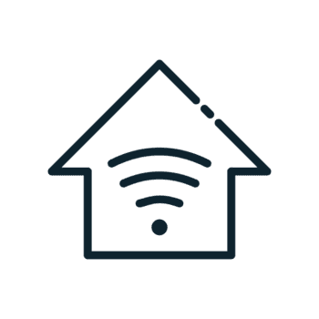 smart Hem nav ikon i linje stil. perfekt för appar, webbplatser, ui ux, presentationer, eller infografik. redigerbar illustration fil med rena design och modern design. transparent bakgrund. png