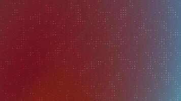 Abstracts Twirls Blink Dot Abstract digital background with red and blue gradient and glowing dots for modern presentations video