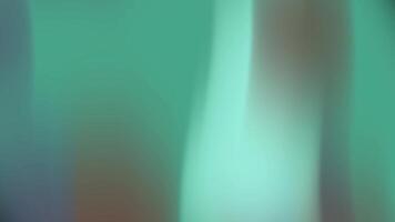 abstracts astratto pendenza sfondo con liscio, fluente transizioni di verde, verde acqua, e turchese tonalità per dinamico immagini video