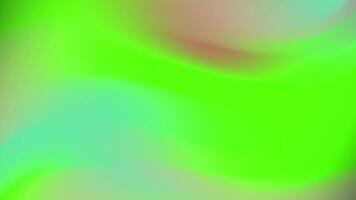 resumos dinâmico mistura do vibrante verde matizes criando a abstrato animação com suave e fluindo transições efeito video