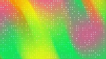 aurora godis dynamisk färgrik lutning bakgrund animering med skimrande prickar och diagonal ljus ränder effekt video