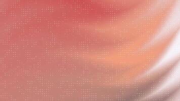 höst orange neutral abstrakt rosa lutning bakgrund med prickar och strömmande tyg textur, skapande en mjuk och drömmande effekt video