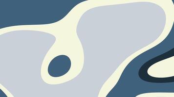 Blue Bloom Dynamic abstract background animation with fluid shapes and smooth transitions creating a modern backdrop video