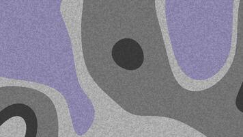 Black Grey Minimal Abstract topographic animation with moving shapes creating a sense of depth and organic flow seamlessly video