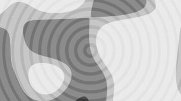 blå denim värma gråa abstrakt vågig former morph och omvandla, skapande en dynamisk gråskale bakgrund animering slinga för bilder. video