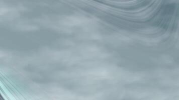 calma oceano flusso etereo fondale con morbido, vorticoso modelli e smorzato colori, Perfetto per atmosferico visualizzazioni e disegni. video