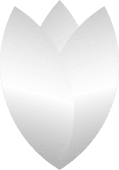 Silver lotus flower png