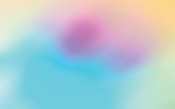 A soft, abstract gradient blend of pastel colors creating a serene and calming visual effect. vector