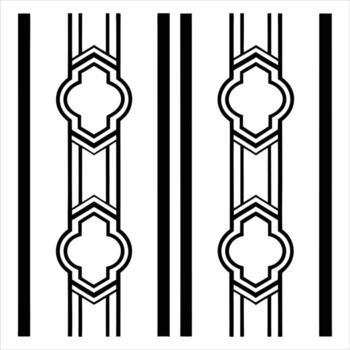resumen geométrico ornamento modelo diseño vector