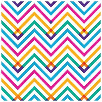 A colorful pattern with bold stripes vector