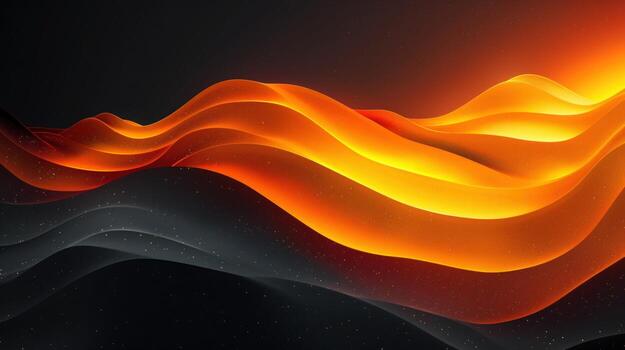 Dynamic wave pattern abstract background with smooth gradient and contrasting colors photo