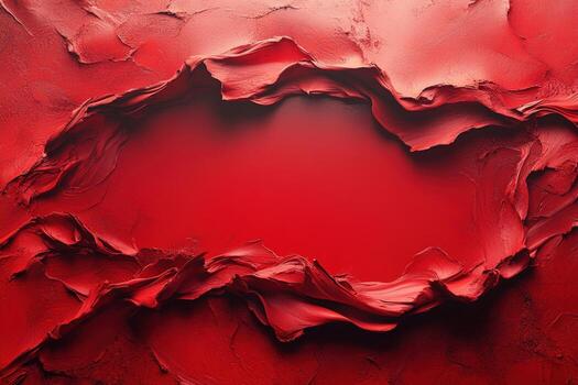 Abstract red texture background with copy space art and design element photo