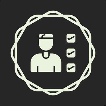 User Testing symbol trendy artwork useful Illustration circle design stunning colorful background vector