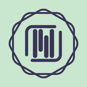 Graph symbol trendy artwork useful Illustration circle design delightful colorful background vector