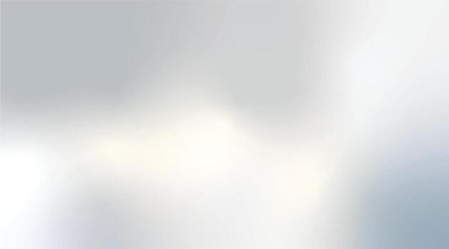 Silver foil background with metal mirror texture. Chrome gradient surface with light gloss vector